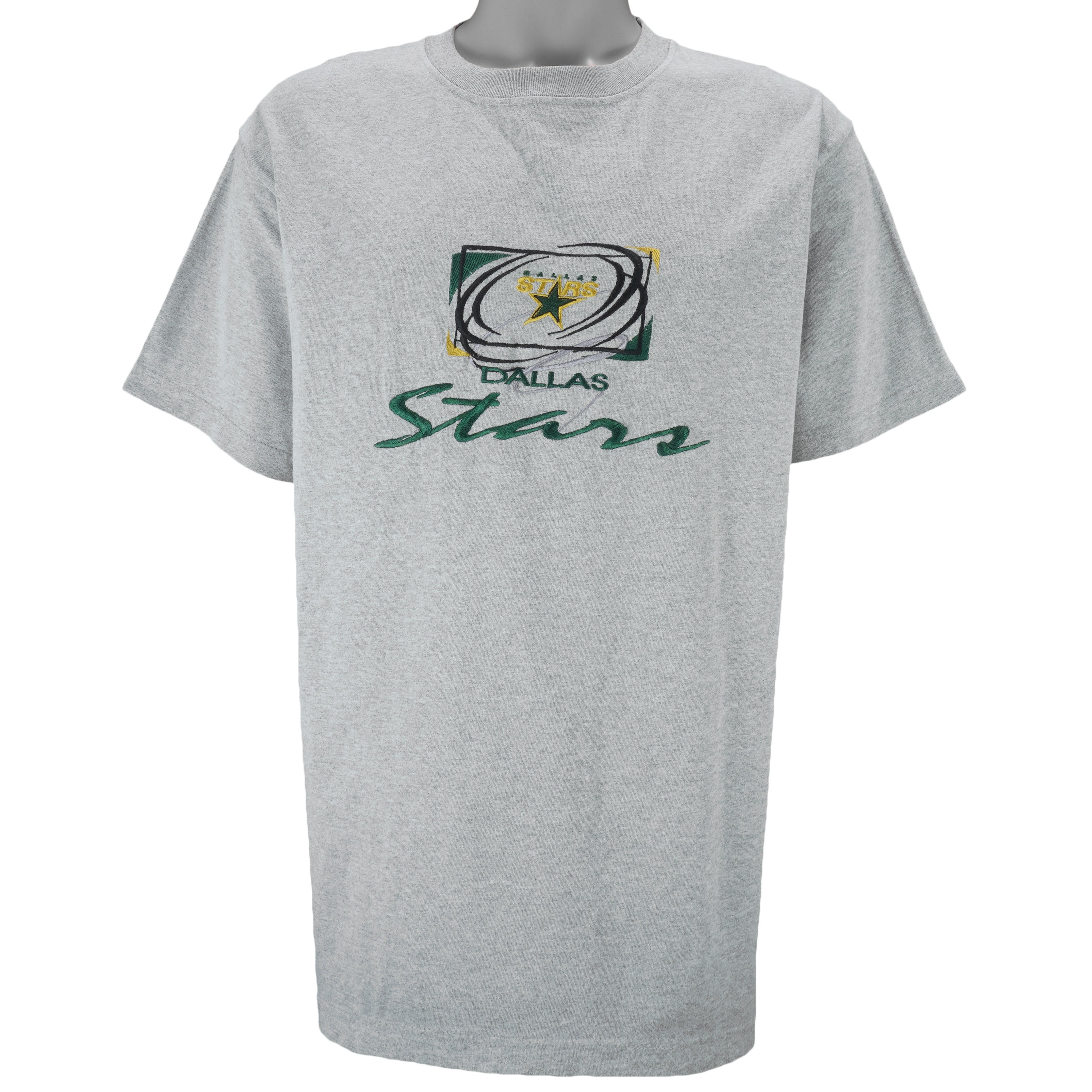 NHL (NCC) - Dallas Stars Embroidered T-Shirt 1990s X-Large