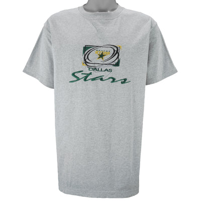 NHL (NCC) - Dallas Stars Embroidered T-Shirt 1990s X-Large