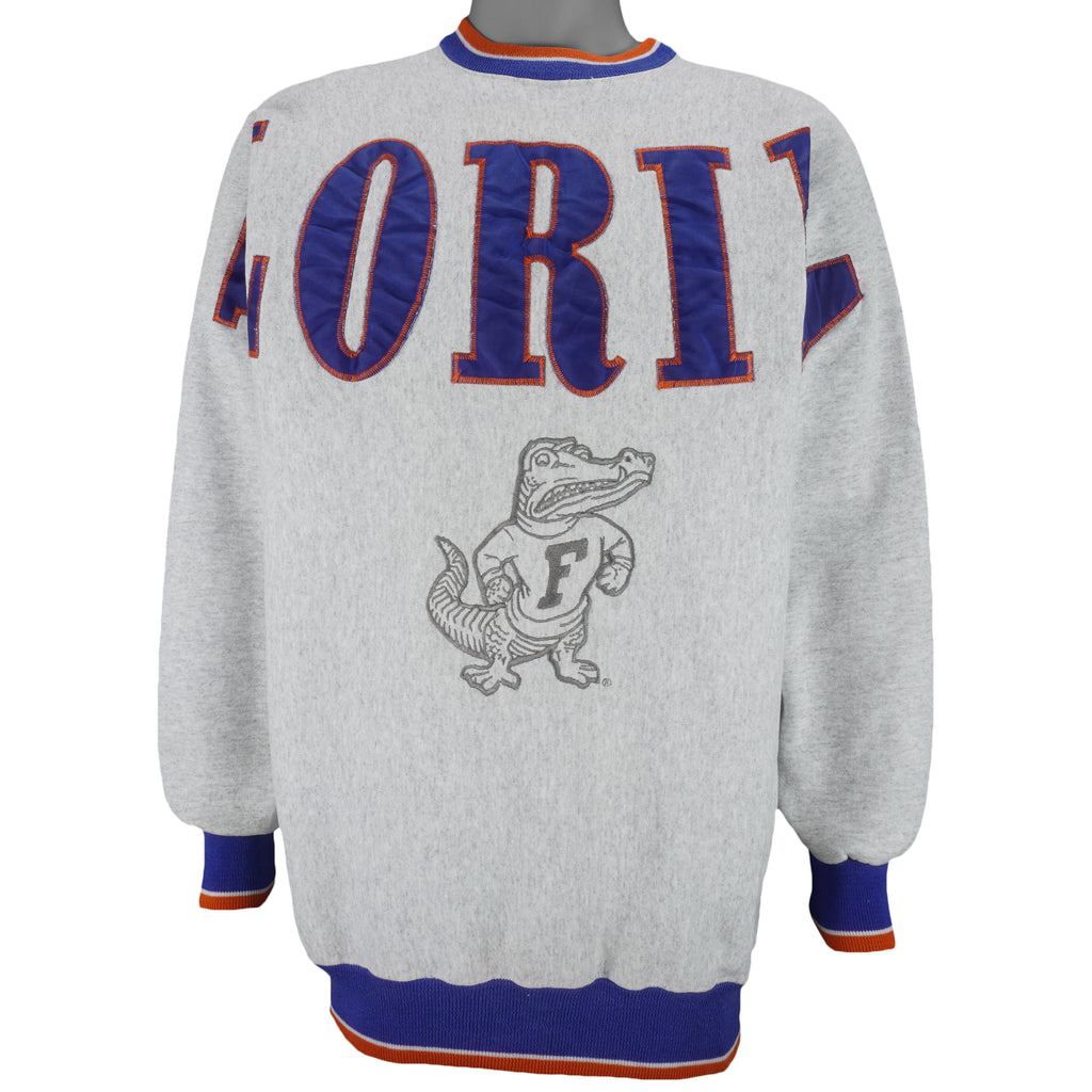 NCAA (Legend) - Florida Gators Embroidered Crew Neck Sweatshirt 1990s X-Large vintage retro college