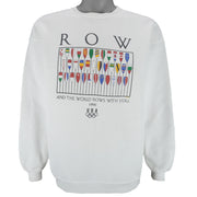 Vintage (Hanes) - USA Olympic Row Crew Neck Sweatshirt 1996 Large vintage retro