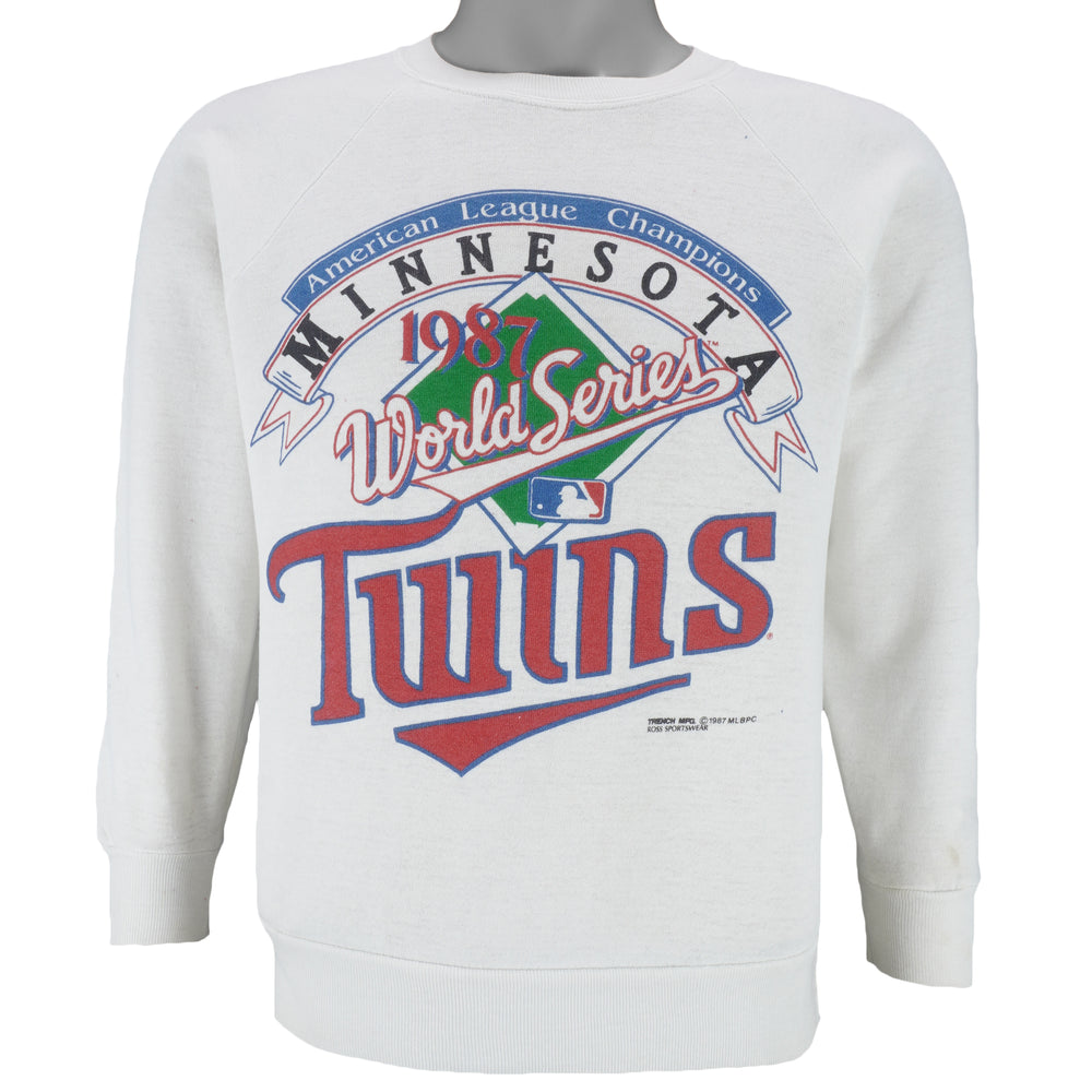 MLB (Trench) - Minnesota Twins World Champions Sweatshirt 1987 Medium
