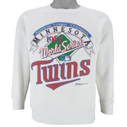 MLB (Trench) - Minnesota Twins World Champions Sweatshirt 1987 Medium