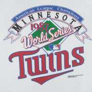 MLB (Trench) - Minnesota Twins World Champions Sweatshirt 1987 Medium