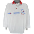Vintage - Winston Trip'95 Is On Collared Sweatshirt 1995 Large