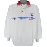 Vintage - Winston Trip'95 Is On Collared Sweatshirt 1995 Large