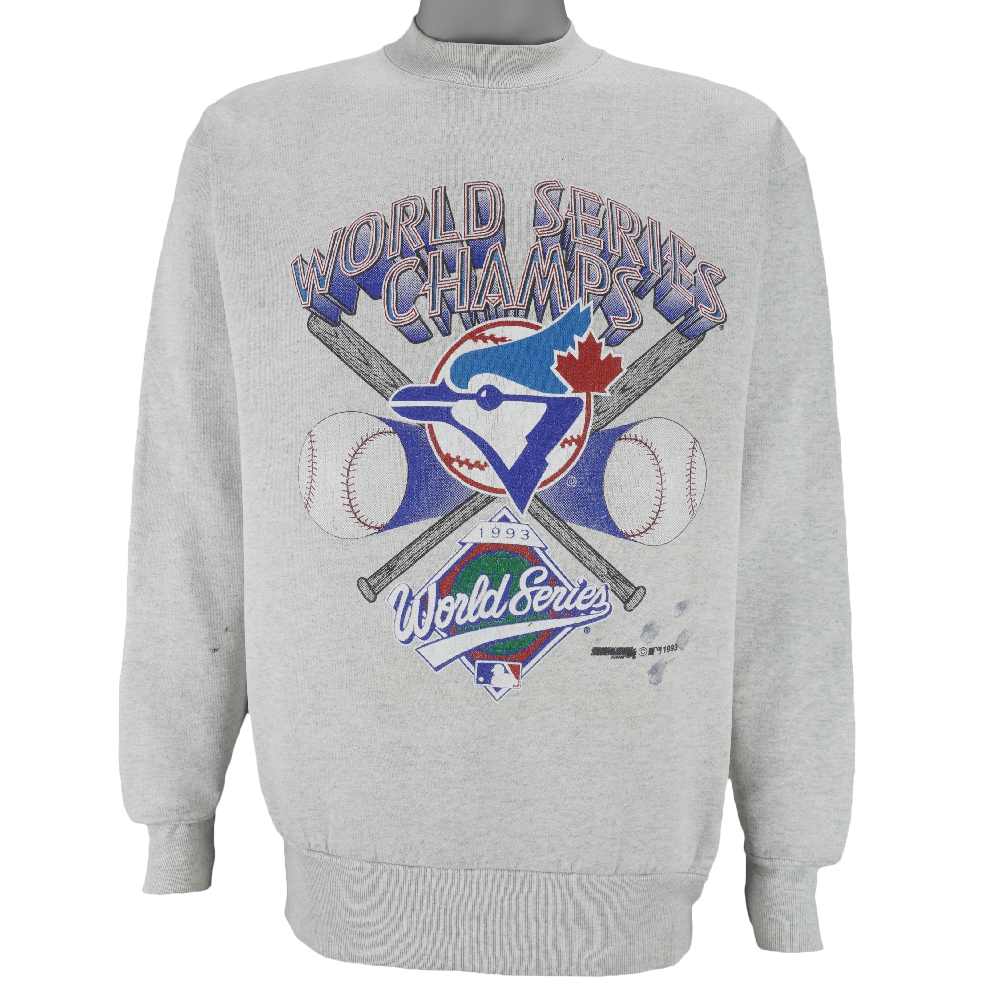 MLB - Toronto Blue Jays World Series Champions Sweatshirt 1993 Large vintage retro