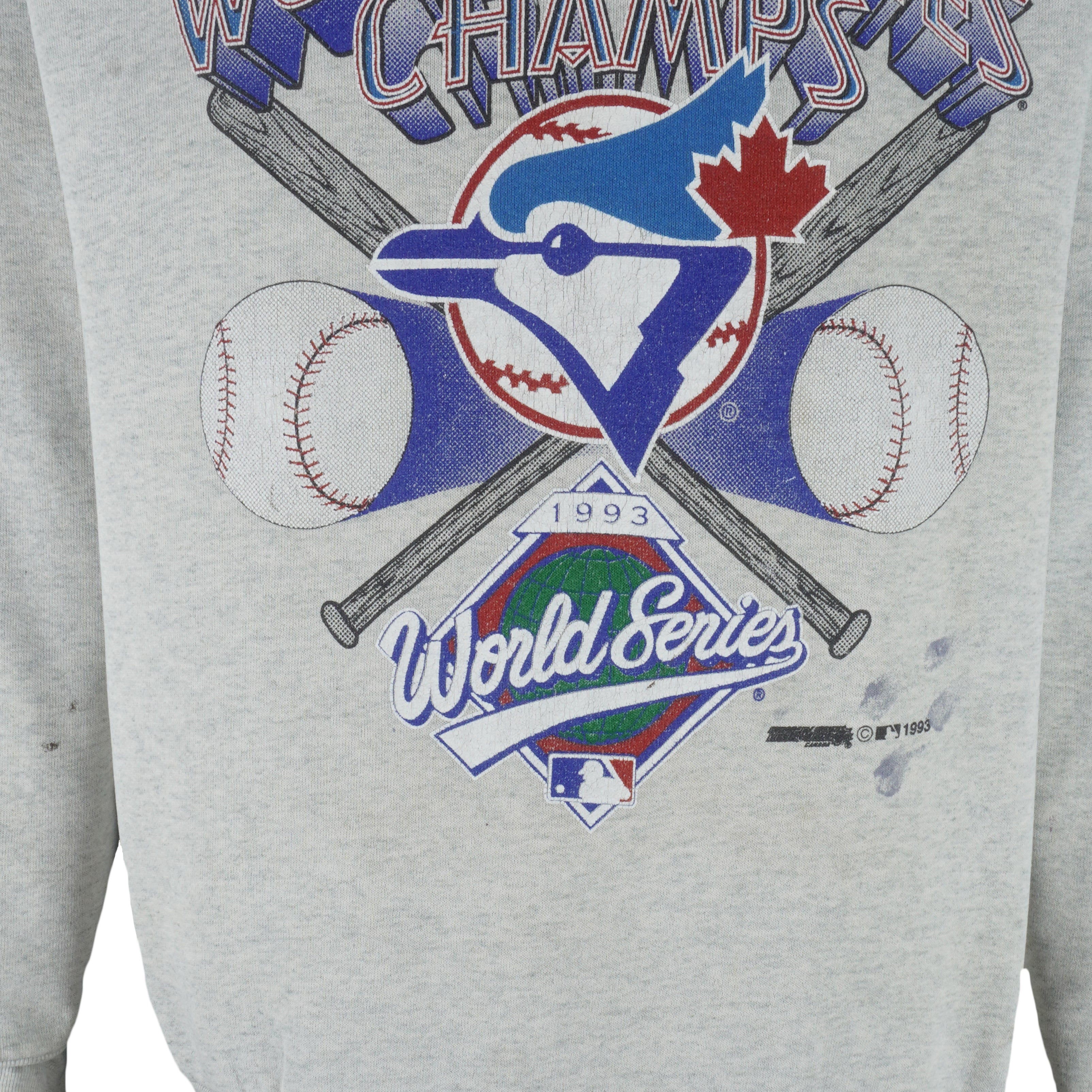 MLB - Toronto Blue Jays World Series Champions Sweatshirt 1993 Large vintage retro