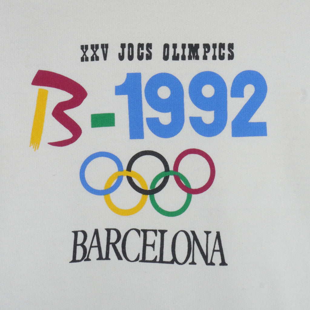 Vintage - Olympics XXV Jocs Olimpics Barcelona Sweatshirt 1992 Large vintage retro