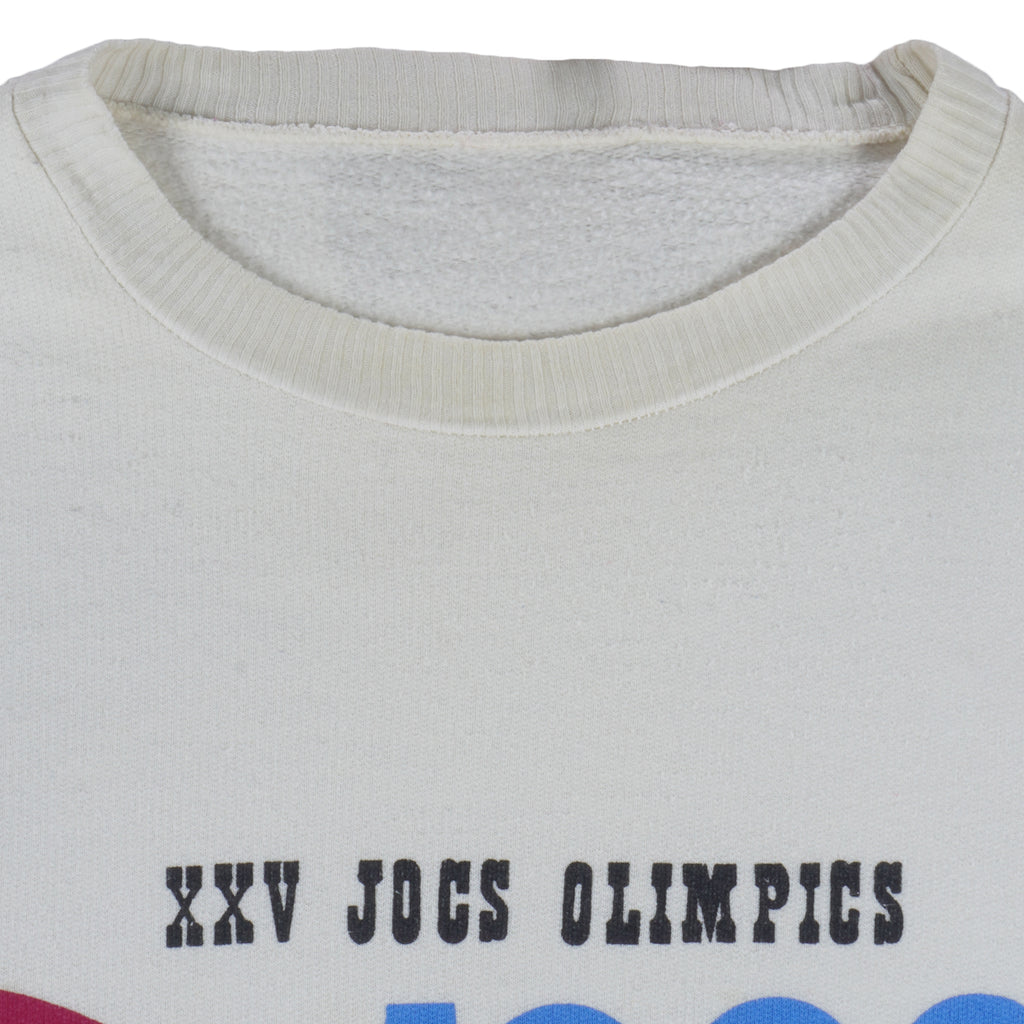 Vintage - Olympics XXV Jocs Olimpics Barcelona Sweatshirt 1992 Large vintage retro