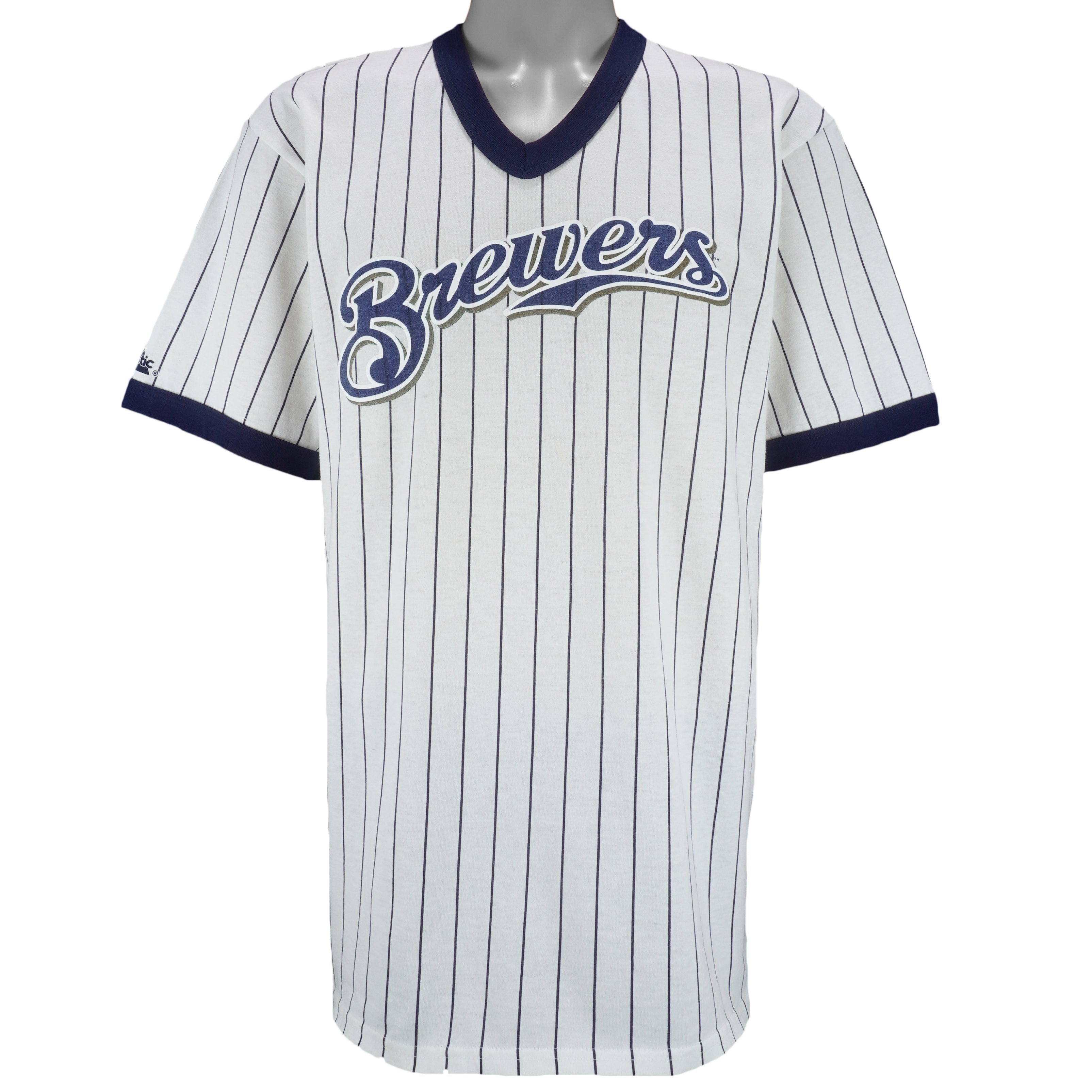 MLB (Majestic) - Milwaukee Brewers No. 13 T-Shirt 1990s X-Large vintage retro baseball