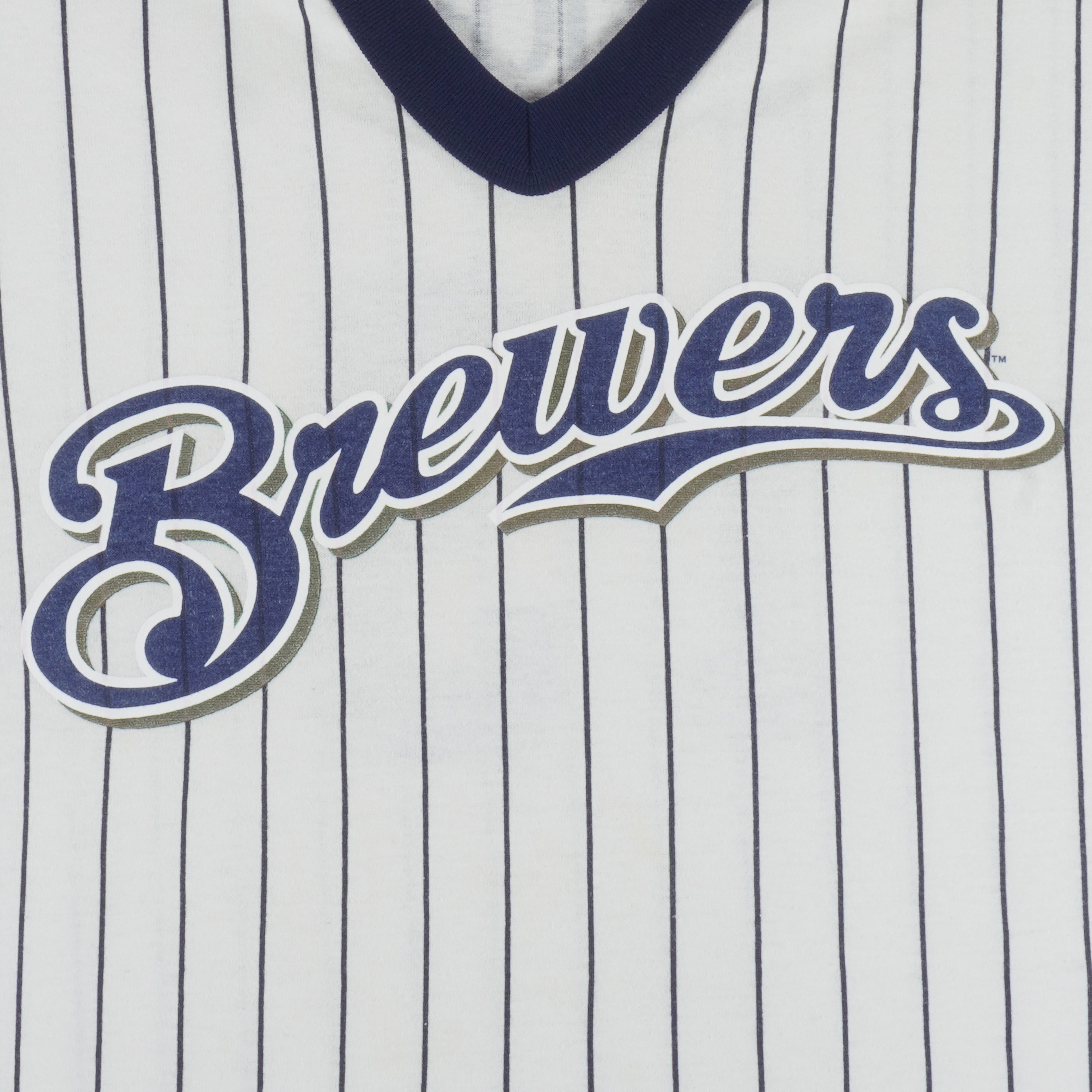 MLB (Majestic) - Milwaukee Brewers No. 13 T-Shirt 1990s X-Large vintage retro baseball