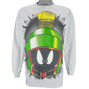 Looney Tunes - Marvin The Martian Long Sleeve Shirt 1993 Medium vintage retro