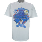 MLB - Toronto Blue Jays VS Oakland Athletics Tickets T-Shirt 1992 Large