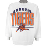 NCAA (Hanes) - Auburn Tigers Crew Neck Sweatshirt 1990s X-Large vintage retro football college