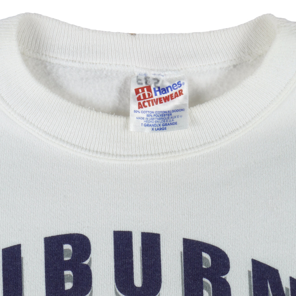 NCAA (Hanes) - Auburn Tigers Crew Neck Sweatshirt 1990s X-Large vintage retro football college