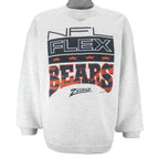 NFL (Zubaz) - Chicago Bear NFL Flex Crew Neck Sweatshirt 1993 Large vintage retro football