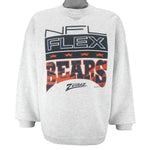 NFL (Zubaz) - Chicago Bear NFL Flex Crew Neck Sweatshirt 1993 Large