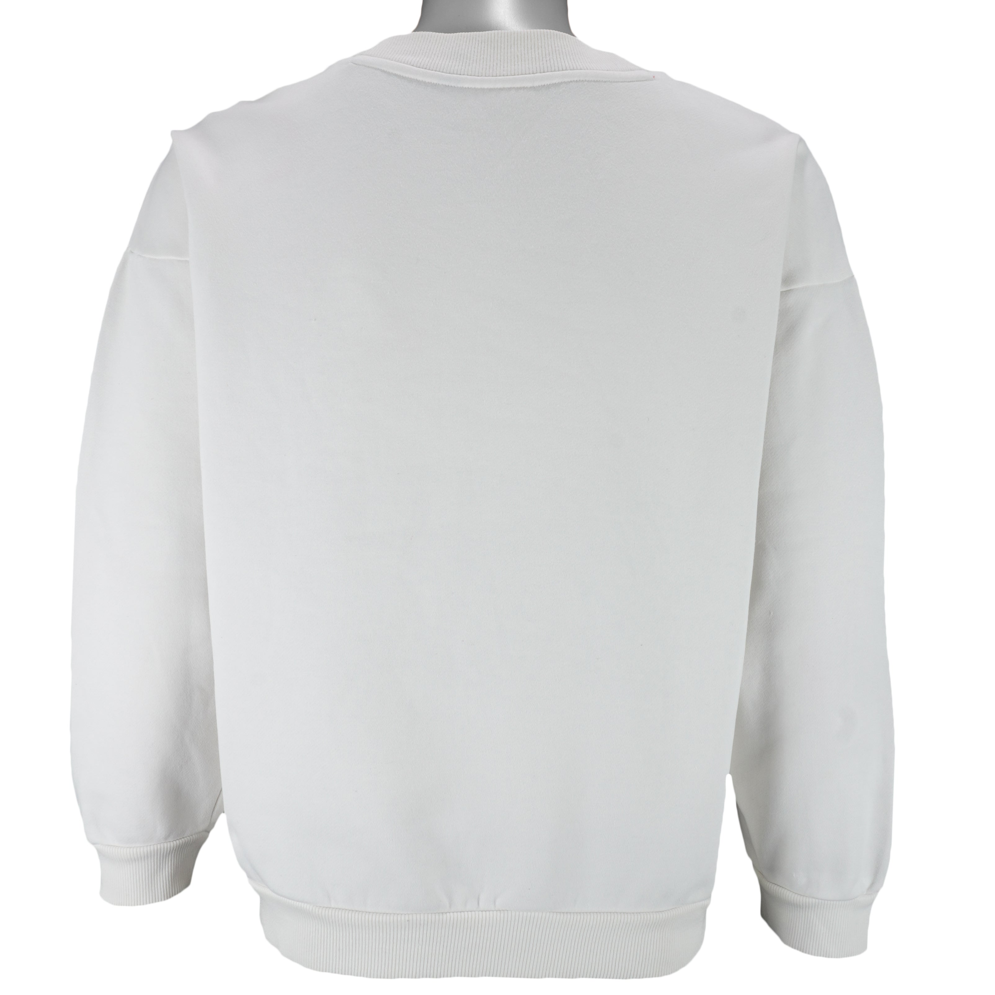 Adidas - Originals World Embroidered Crew Neck Sweatshirt 2000s Medium vintage retro