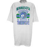 NBA - Minnesota Timberwolves Basketball T-Shirt 1990s XX-Large