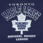 NHL (Bulletin Athletic) - Toronto Maple Leafs T-Shirt 1990s Medium vintage retro hockey