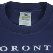 NHL (Bulletin Athletic) - Toronto Maple Leafs T-Shirt 1990s Medium vintage retro hockey