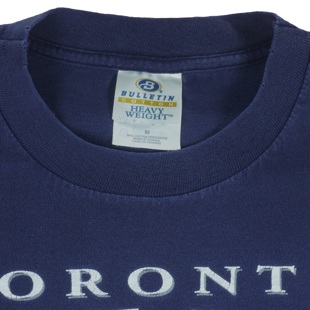 NHL (Bulletin Athletic) - Toronto Maple Leafs T-Shirt 1990s Medium vintage retro hockey