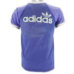 Adidas - Light Blue T-Shirt 1980s X-Small vintage retro