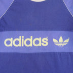 Adidas - Light Blue T-Shirt 1980s X-Small vintage retro