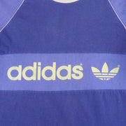 Adidas - Light Blue T-Shirt 1980s X-Small vintage retro