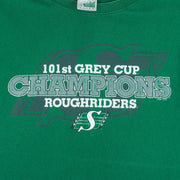 CFL (Waves) - Saskatchewan Roughriders 101st Grey Cup T-Shirt 2013 Large