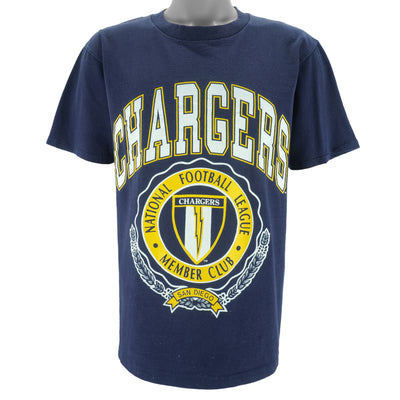 NFL (Home Team) - Blue San Diego Chargers T-Shirt 1990s Large