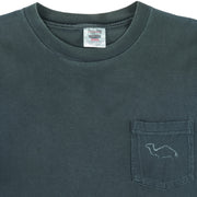 Vintage (Camel) - Big Logo Pocket Single Stitch T-Shirt 1990s X-Large vintage retro