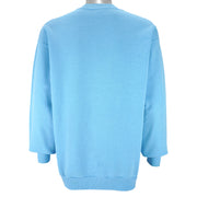 NFL (Trench) - Houston Oilers Crew Neck Sweatshirt 1990s Large