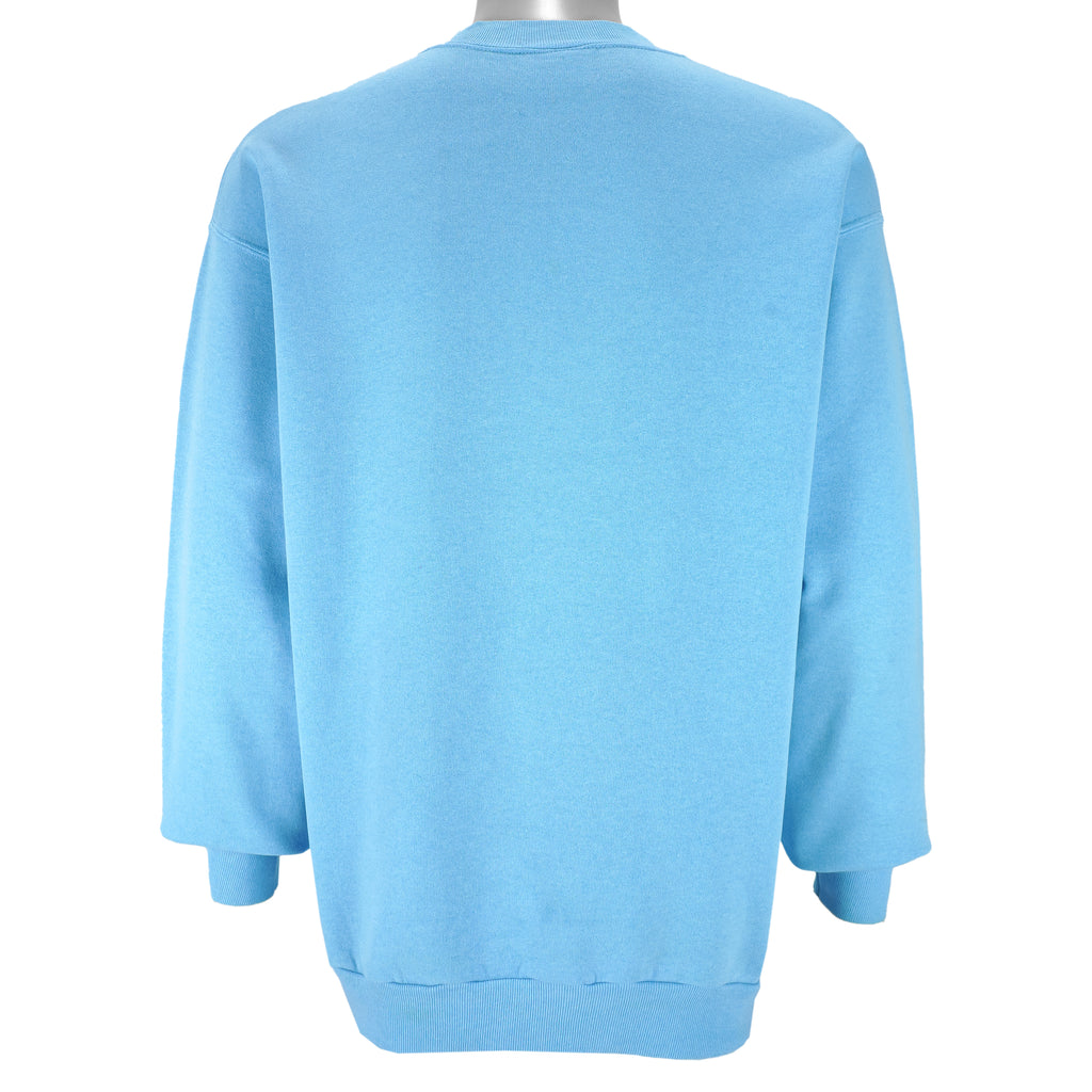 NFL (Trench) - Houston Oilers Crew Neck Sweatshirt 1990s Large