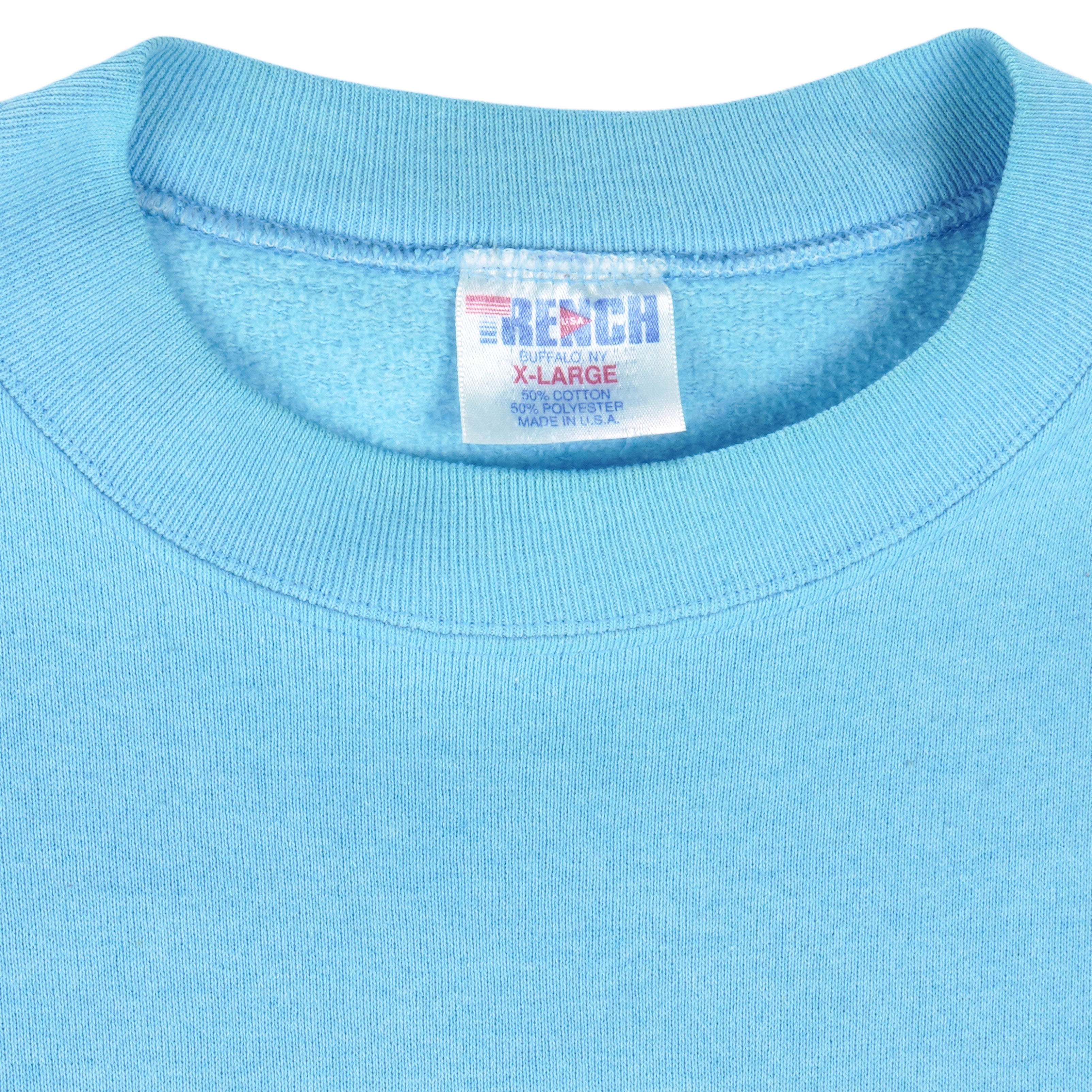 NFL (Trench) - Houston Oilers Crew Neck Sweatshirt 1990s Large