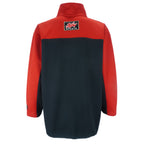 FUBU - Sports Black & Red Embroidered Sweatshirt 1990s Large vintage retro