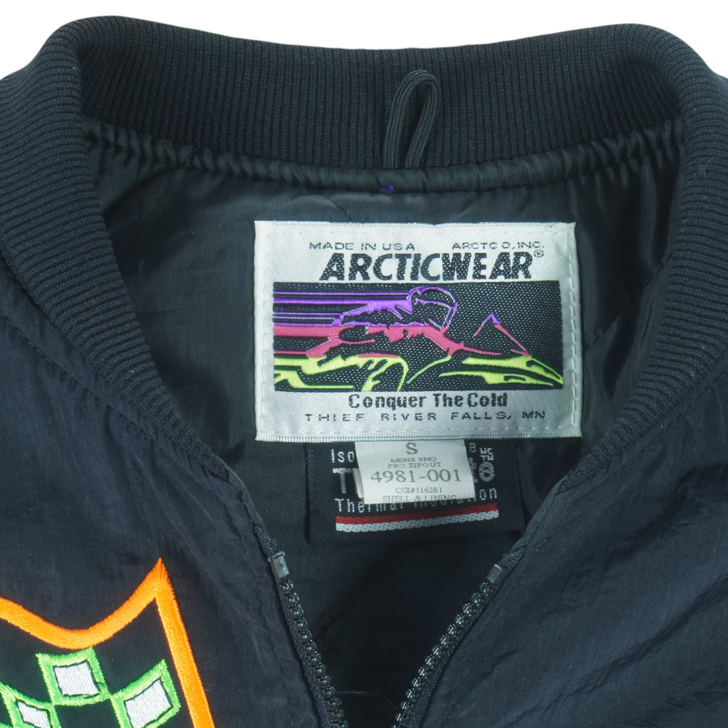 Vintage - Team Arctic Cat Snowmobile Jacket 1990s Small vintage retro