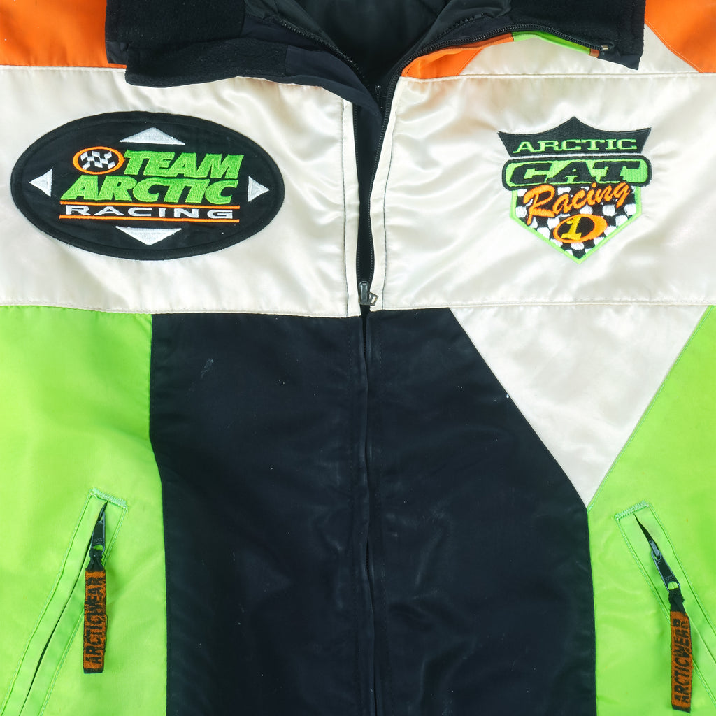 Vintage - Team Arctic Cat Snowmobile Jacket 1990s Medium vintage retro