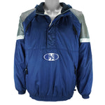 Starter - New York Yankees Puffer Pullover Jacket 1990s X-Large