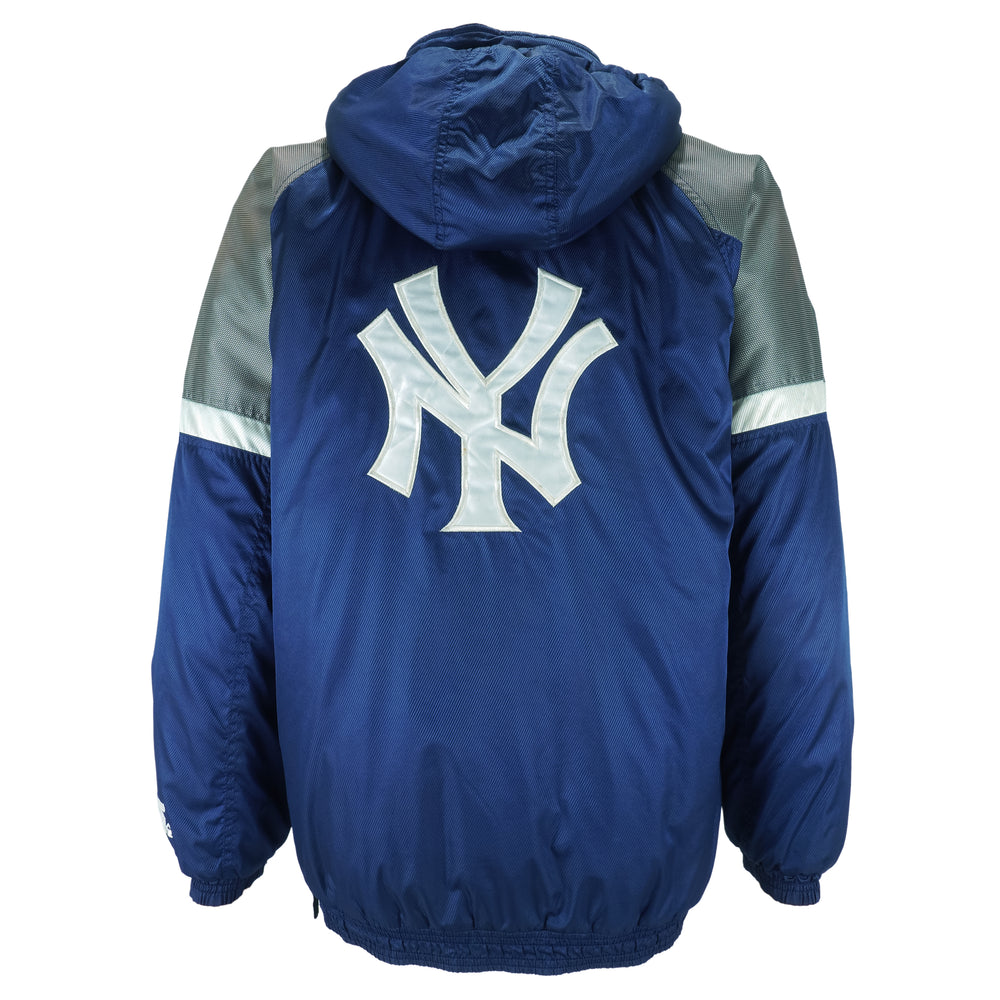 Starter - New York Yankees Puffer Pullover Jacket 1990s X-Large