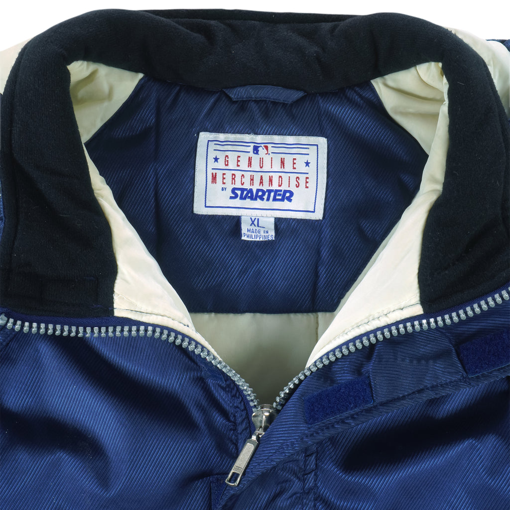 Starter - New York Yankees Puffer Pullover Jacket 1990s X-Large
