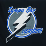 NHL (Logo 7) - Tampa Bay Lightning Fan Jersey 1990s Medium vintage retro hockey