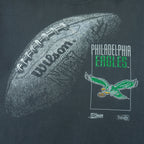 NFL (Salem) - Philadelphia Eagles Football Single Stitch T-Shirt 1992 X-Large