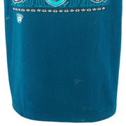 NBA (Waves) - Vancouver Grizzlies Spell-Out T-Shirt 1994 X-Large vintage retro basketball