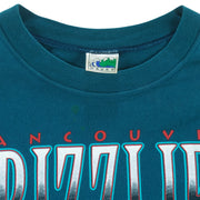 NBA (Waves) - Vancouver Grizzlies Spell-Out T-Shirt 1994 X-Large vintage retro basketball