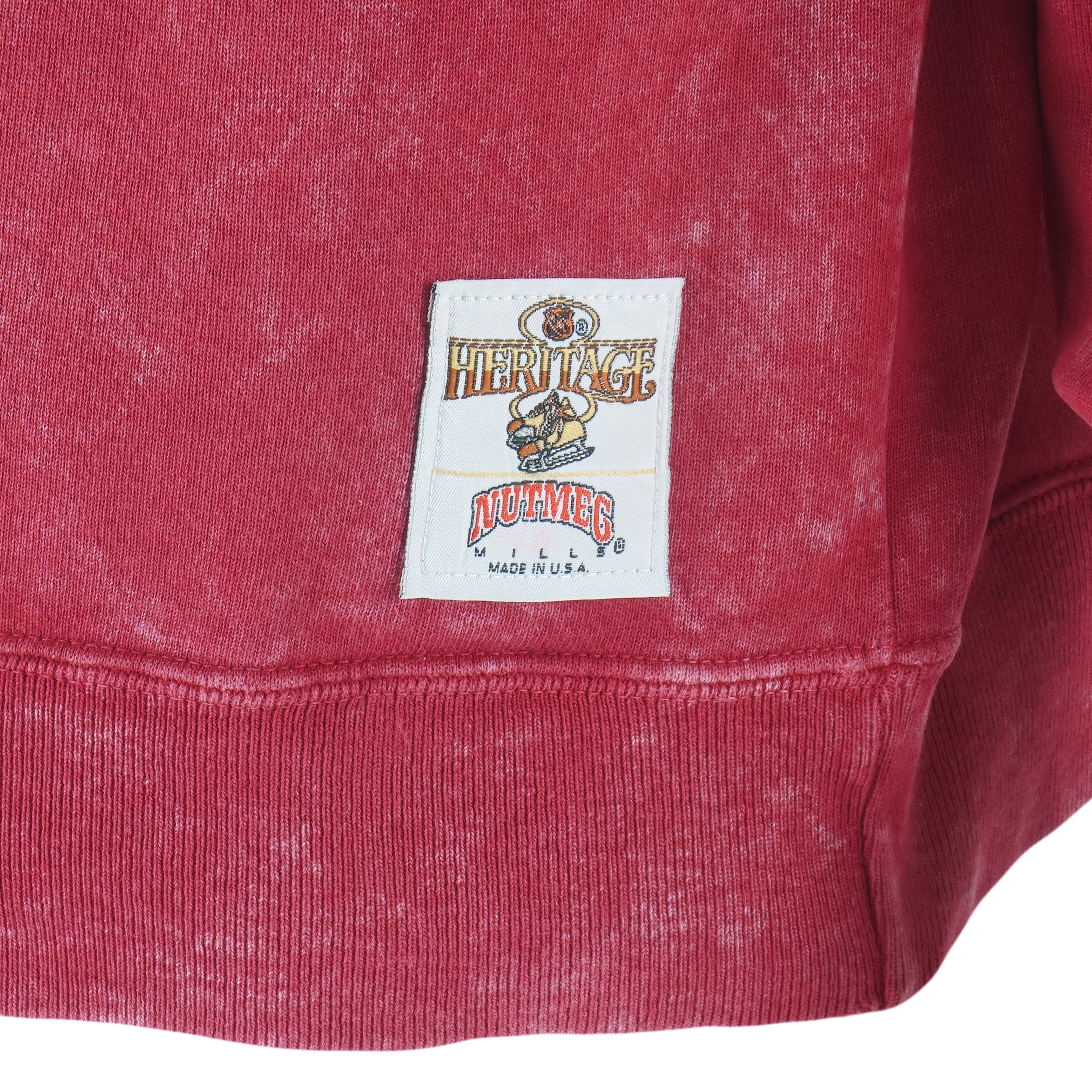 NHL (Nutmeg) - Detroit Red Wings Heritage Crew Neck Sweatshirt 1990s Large