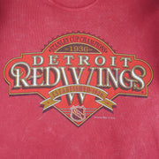 NHL (Nutmeg) - Detroit Red Wings Heritage Crew Neck Sweatshirt 1990s Large