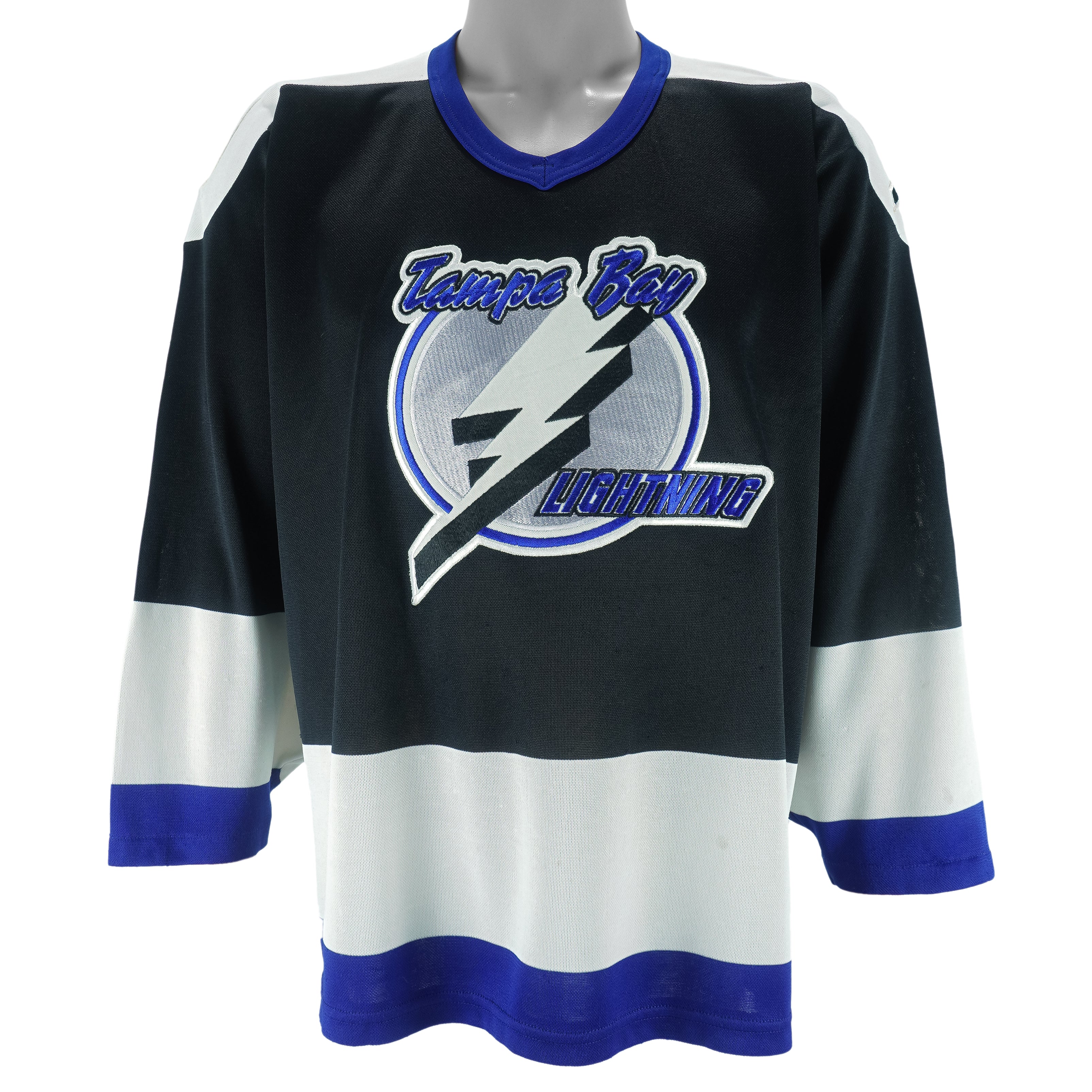 NHL (CCM) - Tampa Bay Lightning Jersey 1990s Medium vintage retro hockey