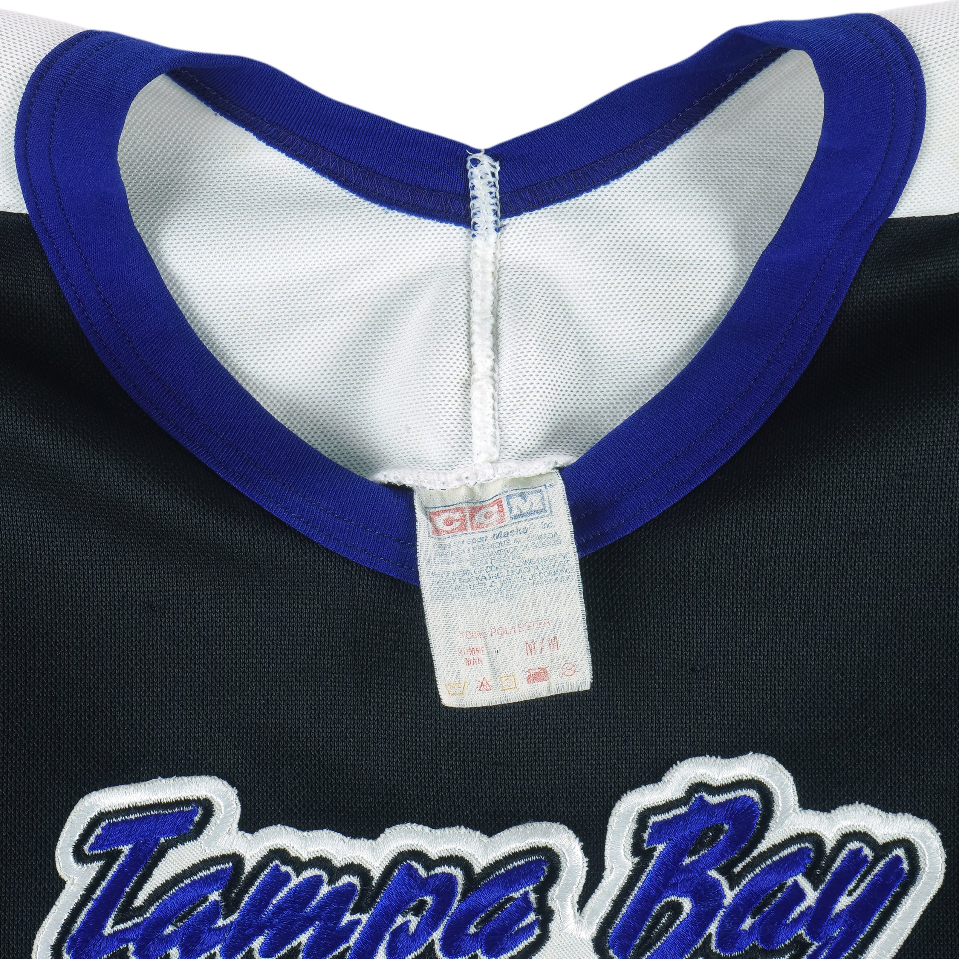 NHL (CCM) - Tampa Bay Lightning Jersey 1990s Medium vintage retro hockey