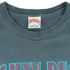 NHL (Nutmeg) - Mighty Ducks of Anaheim T-Shirt 1993 X-Large vintage retro hockey